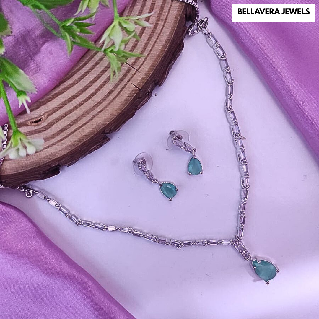 ModernRadianceDropPendantADNecklaceSet-MINT-ADNeck8643