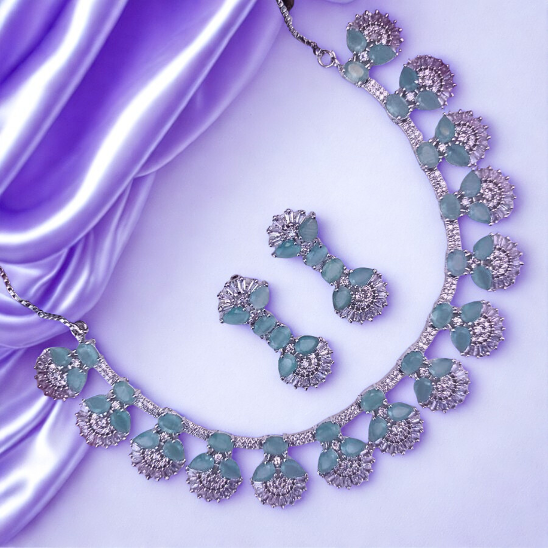 RadiantAmericanDiamondNecklaceSet-MINT-ADNeck8923