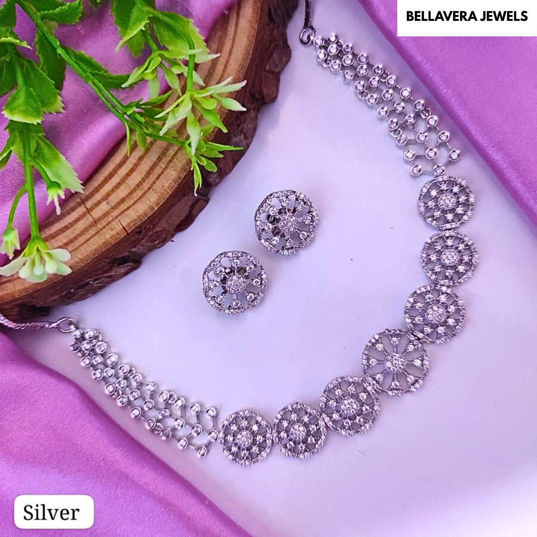 RadiantFloralNecklaceSet-SILVER-ADNeck8547