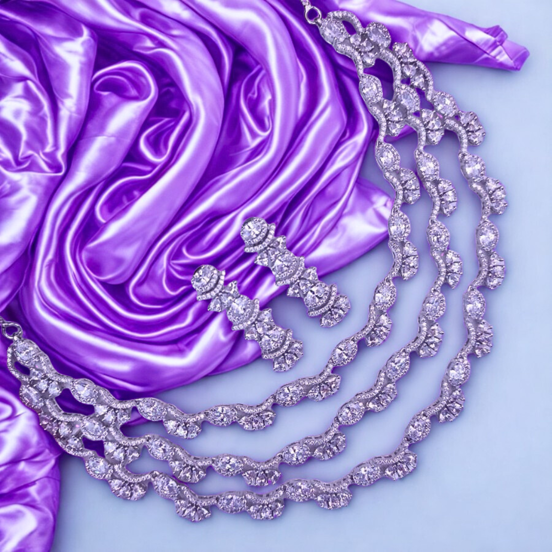 RoyalGraceAmericanDiamondNecklaceSet-WHITE-ADNeck8932