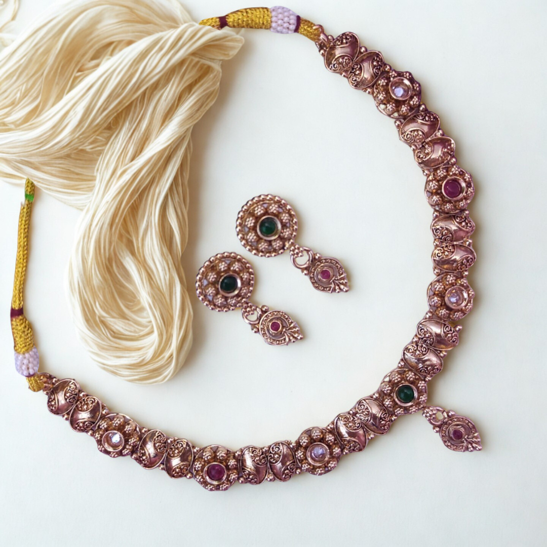 ColorfulNecklaceSetinAntiqueGold-RN71_2