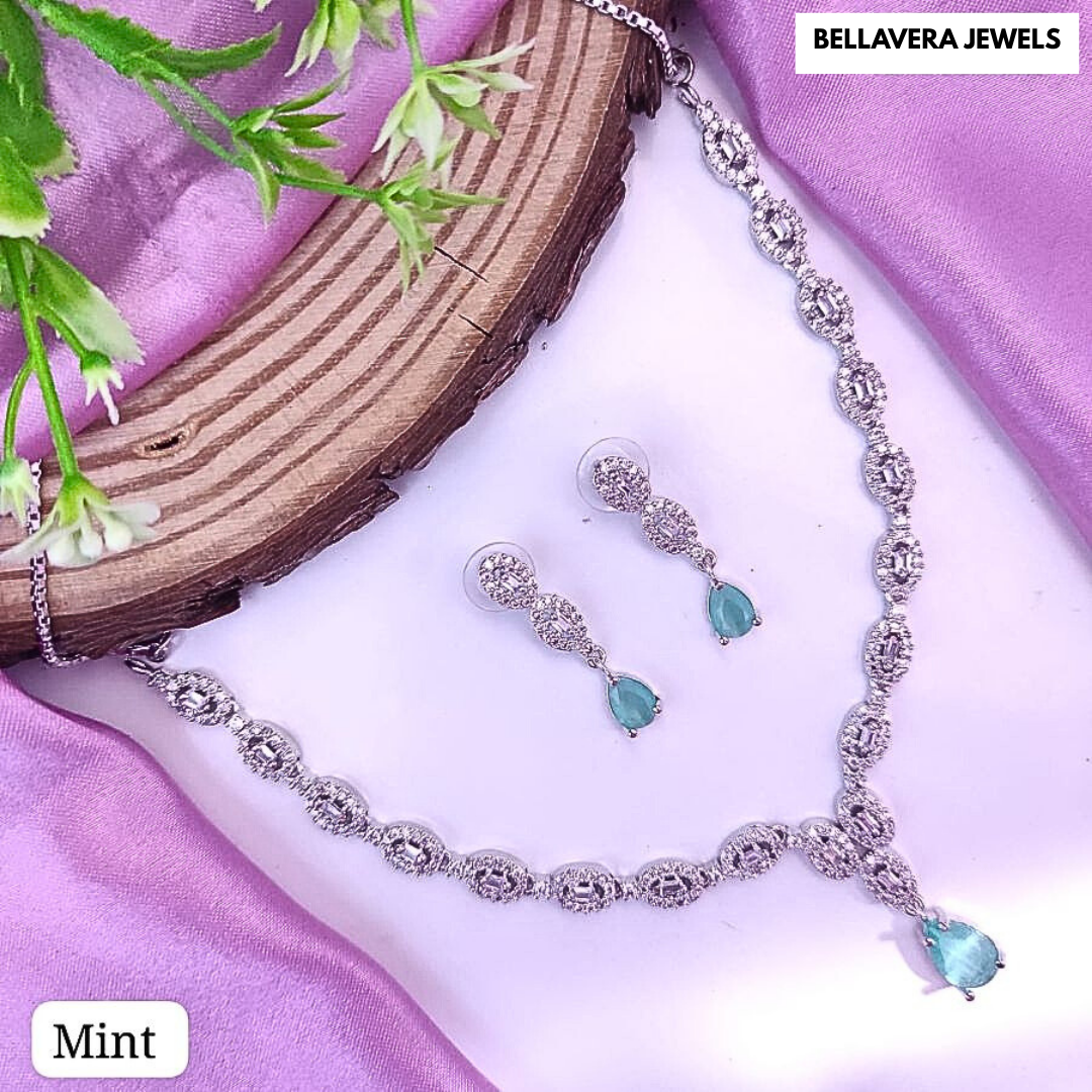 ElegantDropStoneNecklaceSet-MINT-ADNeck8661