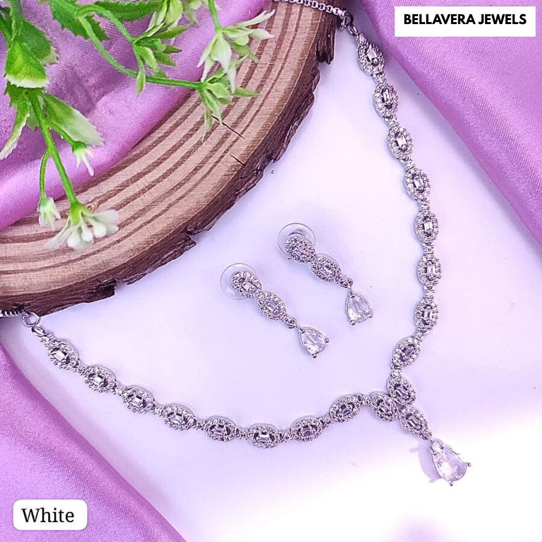 ElegantDropStoneNecklaceSet-WHITE-ADNeck8655