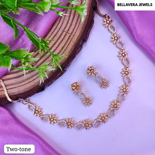 SparkleTwistFloralSilverNecklaceSet-TWOTONE-ADNeck8599