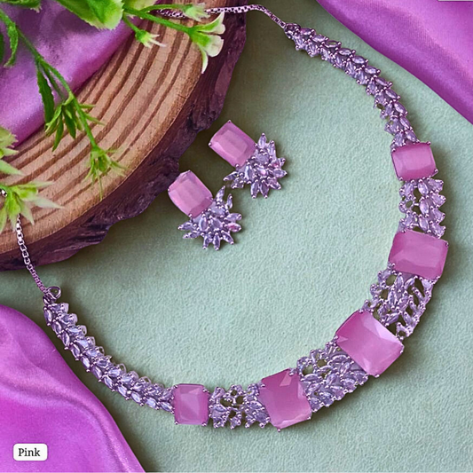 SquareStoneNecklaceSet_AmericanDiamond_-PINK-Adneck8148_2_687ee646-1043-444b-9f63-d131c692068b