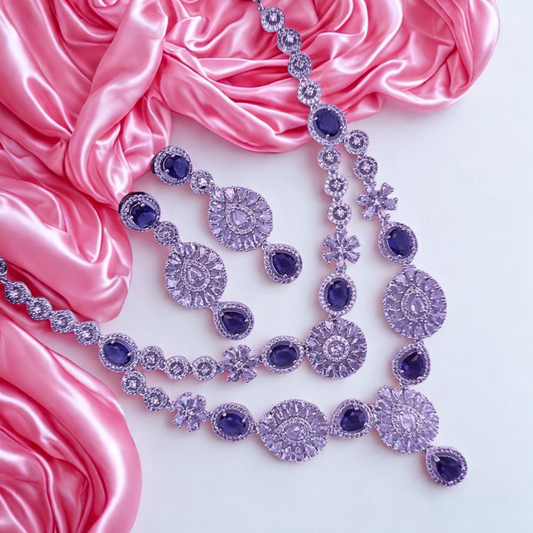 Tear-DropADNecklaceSet-PURPLE-ADNeck8940